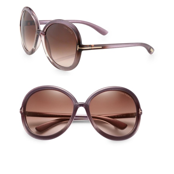 Tom Ford PURPLE GLITTER Sunglass NIB main image 6